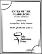 Entry of the Gladiators Tuba Quartet EETT P.O.D. cover